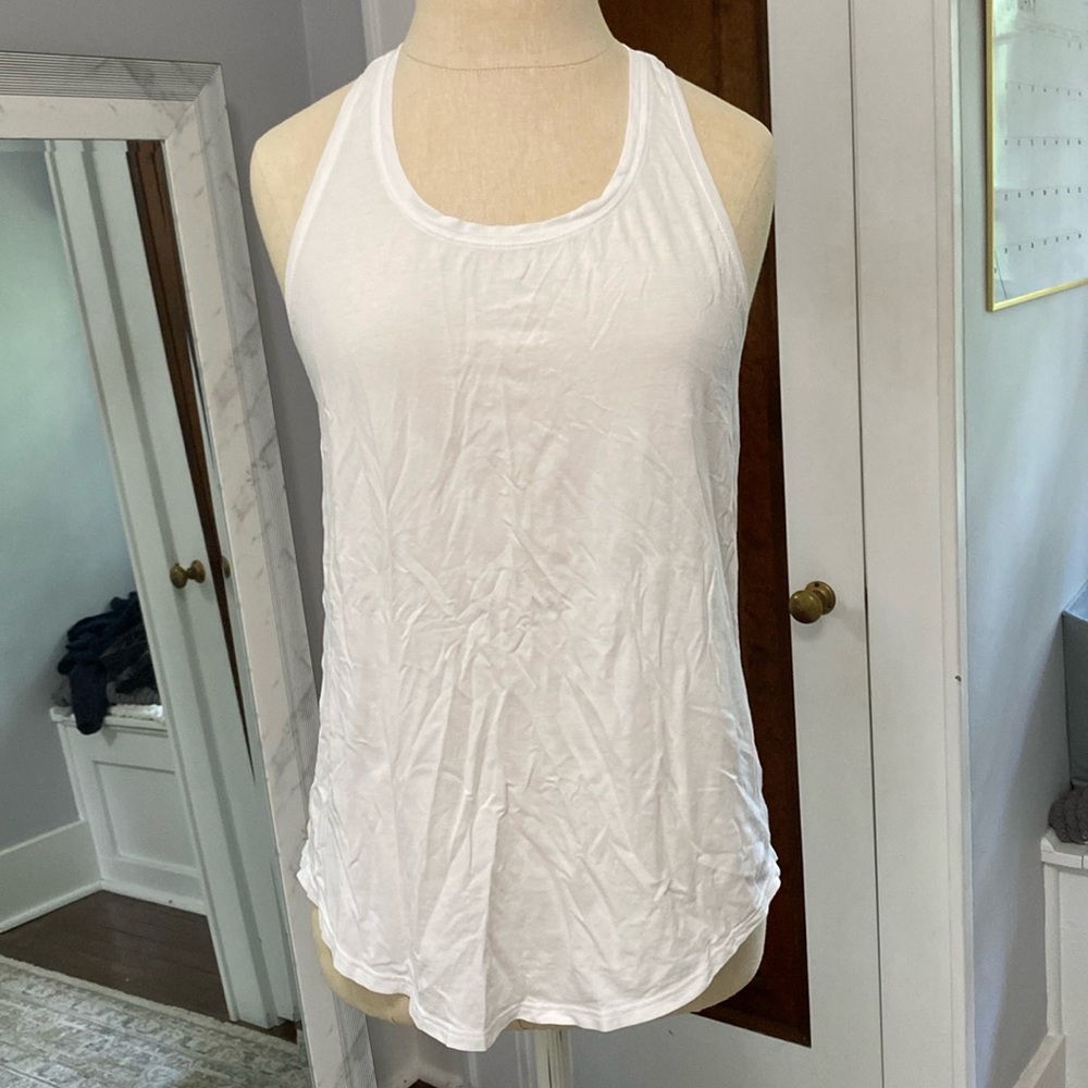 Lululemon white tank